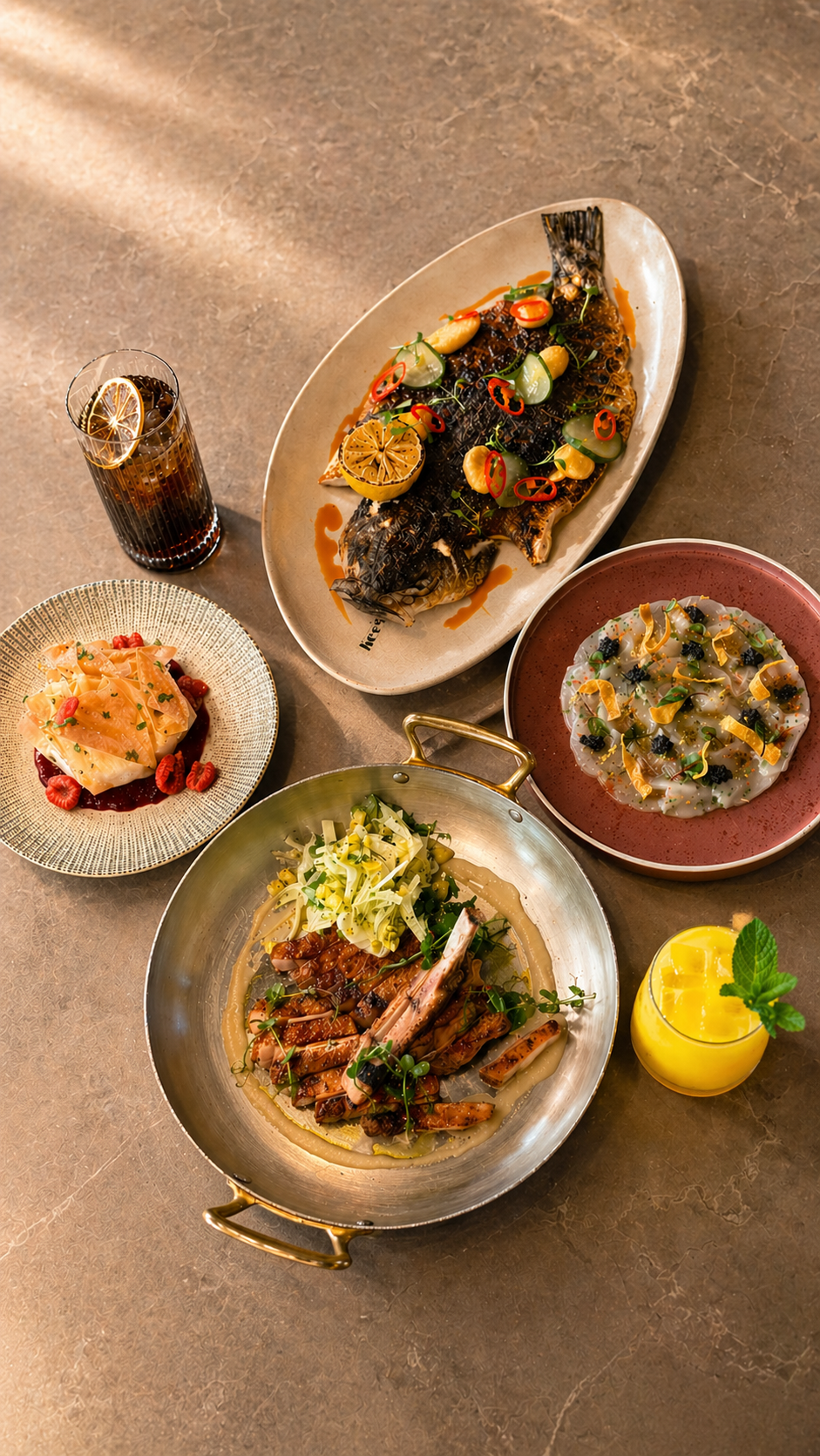 Mother's Day Menu